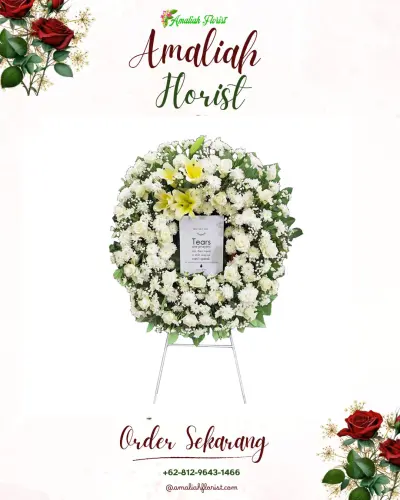 Krans Bunga Duka Cita di Danawarih